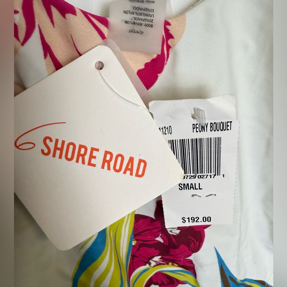 6 Shore Road Floral Lace-Up Swimsuit - Picture 7 of 9